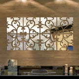 3D Mirror Wall Sticker