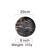 European Style Marble Plate