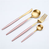 Rose Gold Tableware Set