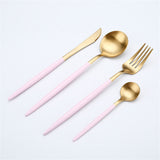 Rose Gold Tableware Set