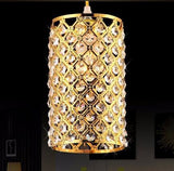 Modern Golden Crystal Chandelier