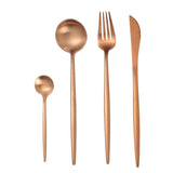 Rose Gold Tableware Set