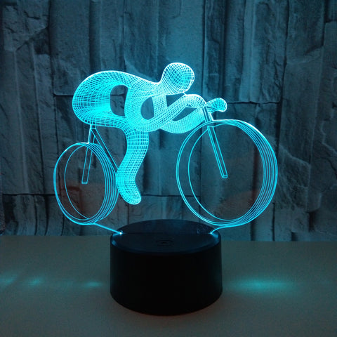 New Bicycle 3d Night Lamp